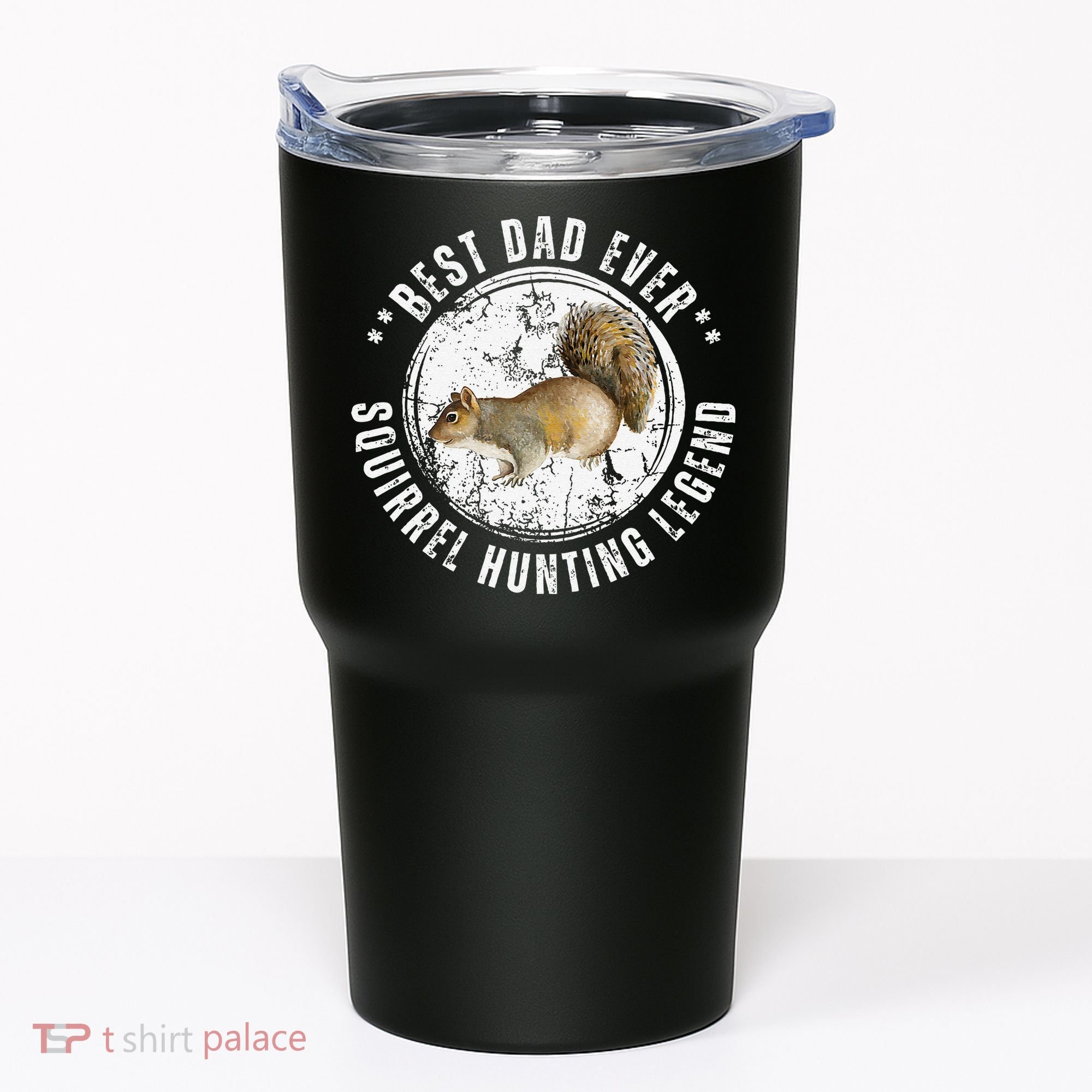 Best Squirrel Hunting Dad Fathers Day Dads Birthday Tumbler