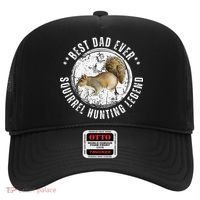 Best Squirrel Hunting Dad Fathers Day Dads Birthday Hat thumb 0