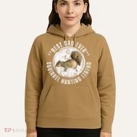Best Squirrel Hunting Dad Fathers Day Dads Birthday Hoodie thumb 5