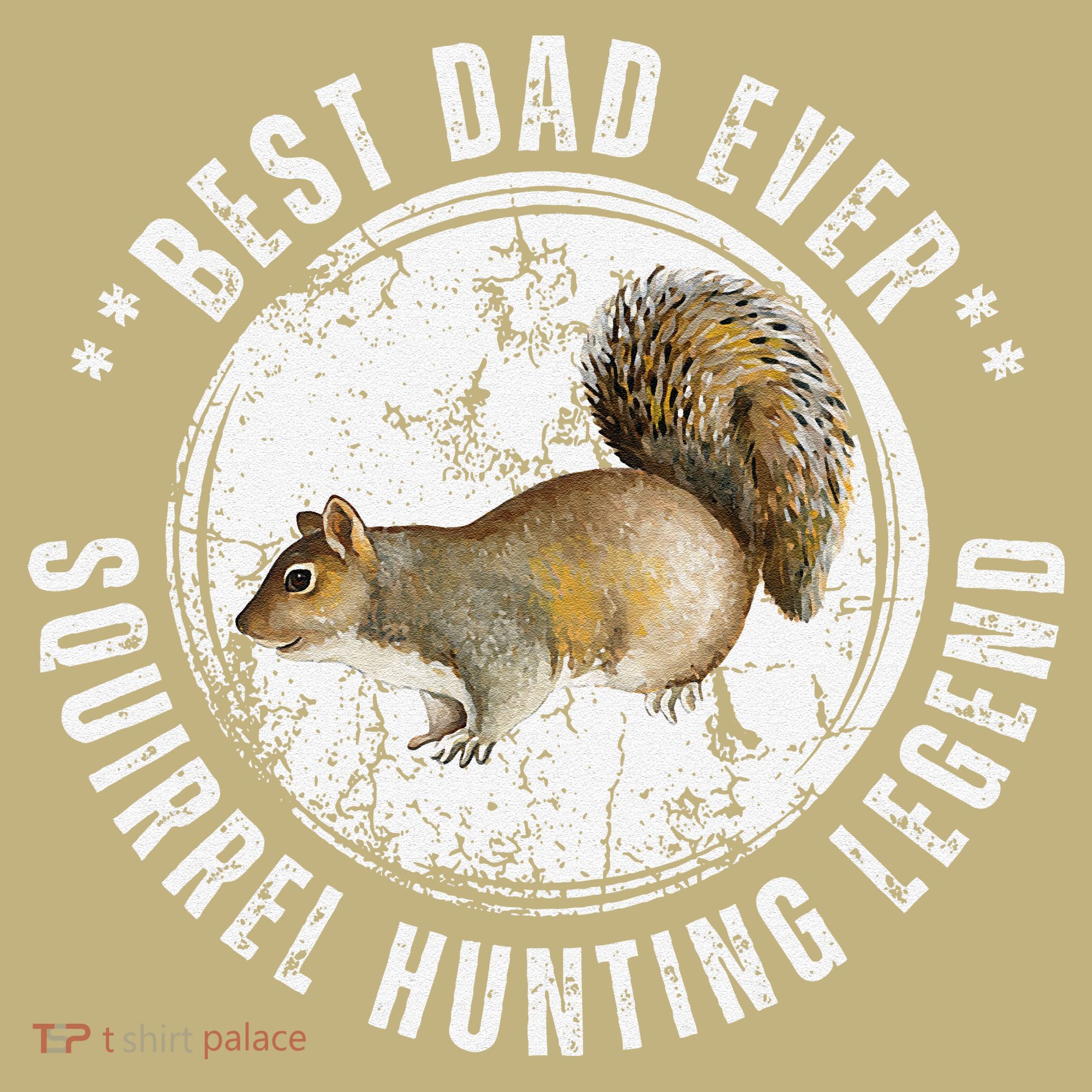 Best Squirrel Hunting Dad Fathers Day Dads Birthday Sweatshirt