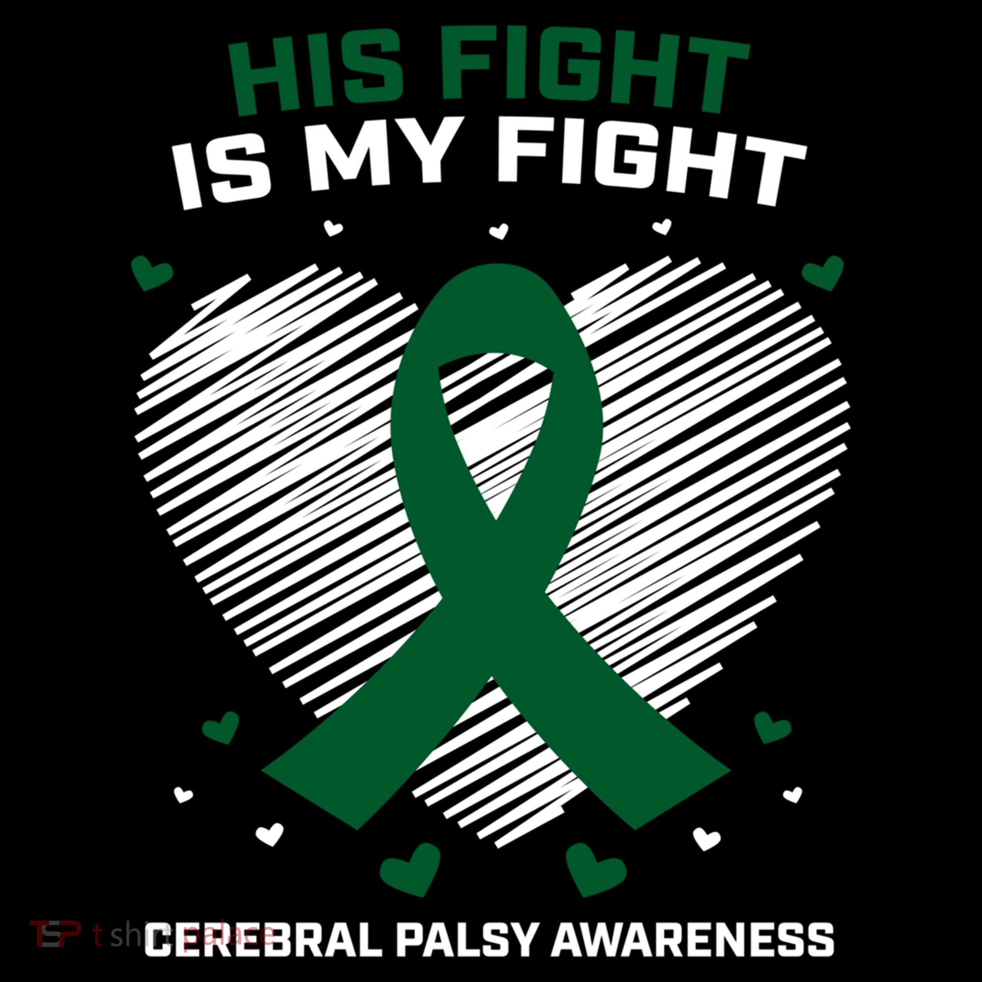 Brother Son His Fight Is My Fight Cerebral Palsy Awareness Gift Coffee Mug