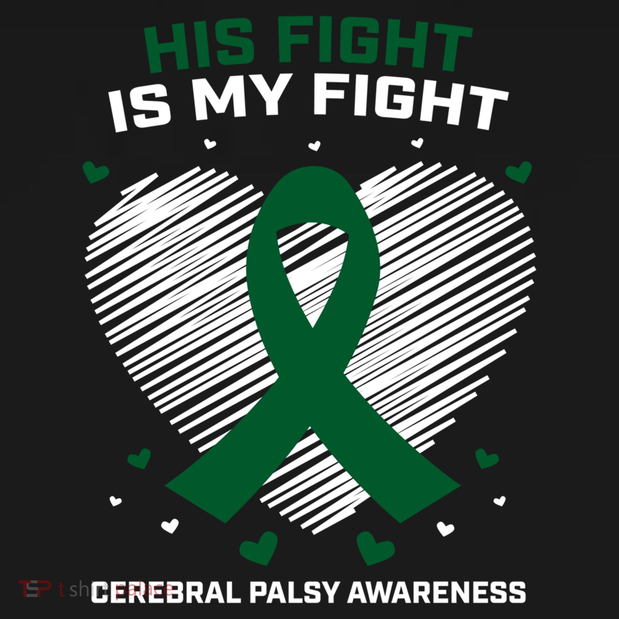 Brother Son His Fight Is My Fight Cerebral Palsy Awareness Gift Women's Hoodie