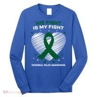 Brother Son His Fight Is My Fight Cerebral Palsy Awareness Gift Long Sleeve Shirt thumb 0