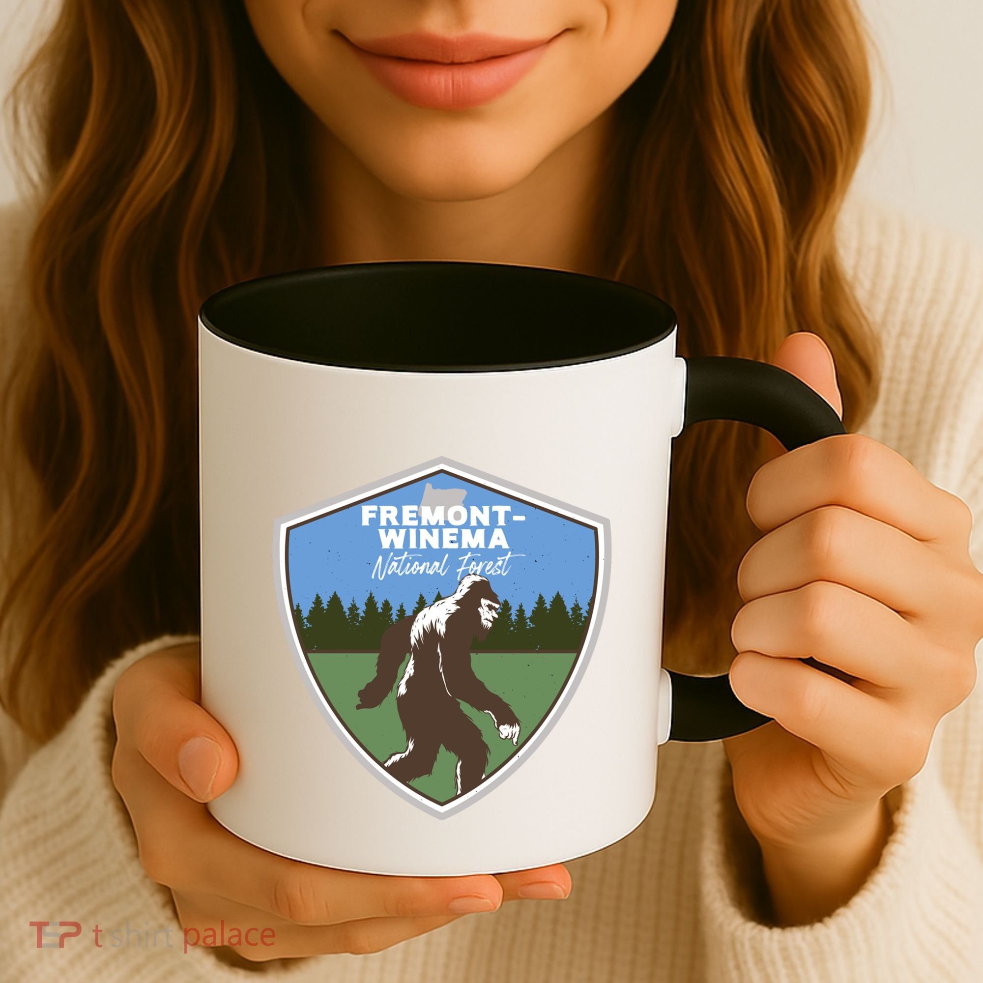 Bigfoot Sighting In Fremontwinema National Forest Oregon Gift Coffee Mug