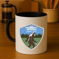 Bigfoot Sighting In Fremontwinema National Forest Oregon Gift Coffee Mug thumb 4