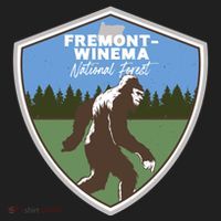 Bigfoot Sighting In Fremontwinema National Forest Oregon Gift Beanie thumb 2