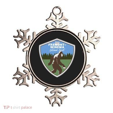 Bigfoot Sighting In Fremontwinema National Forest Oregon Gift Ornament