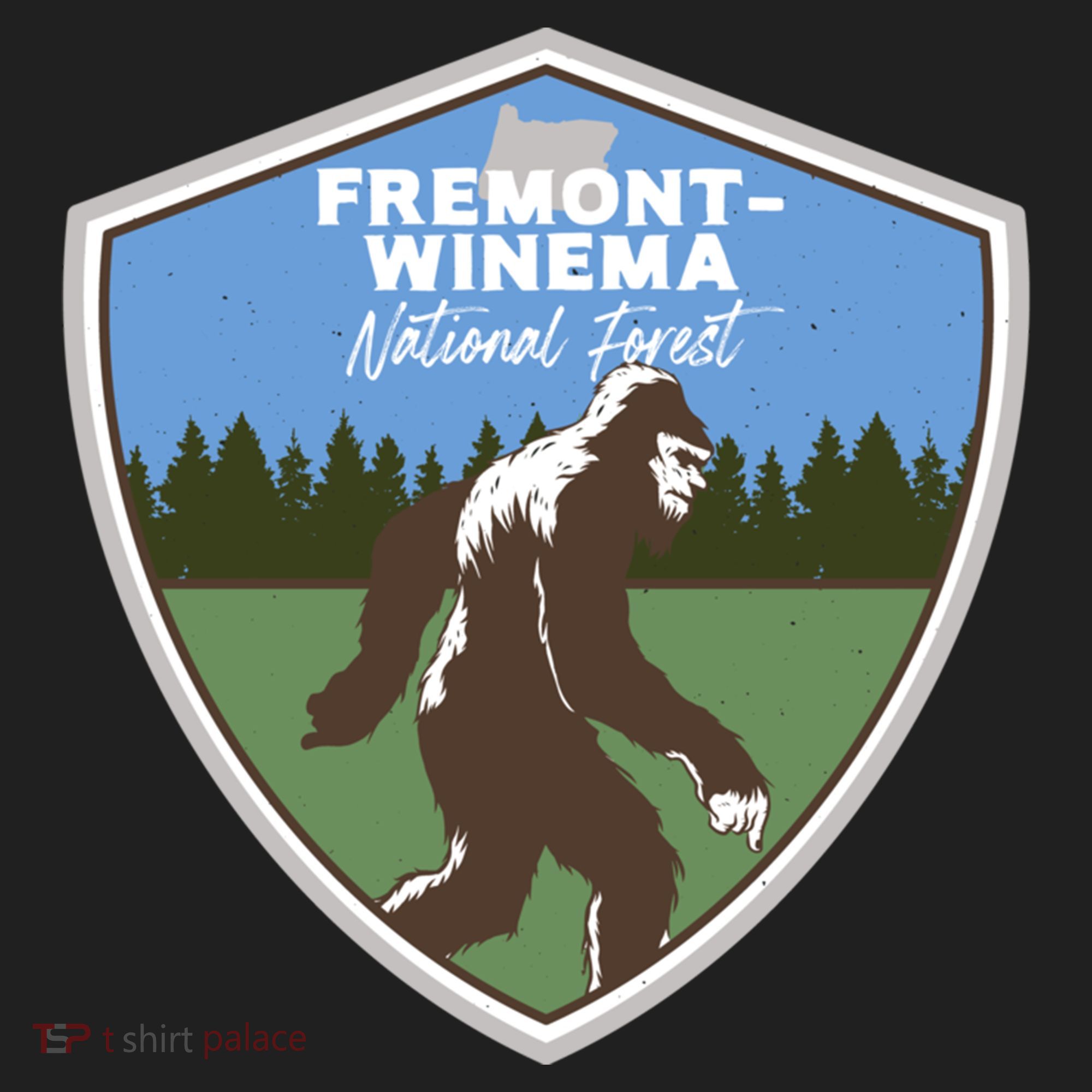Bigfoot Sighting In Fremontwinema National Forest Oregon Gift Hat