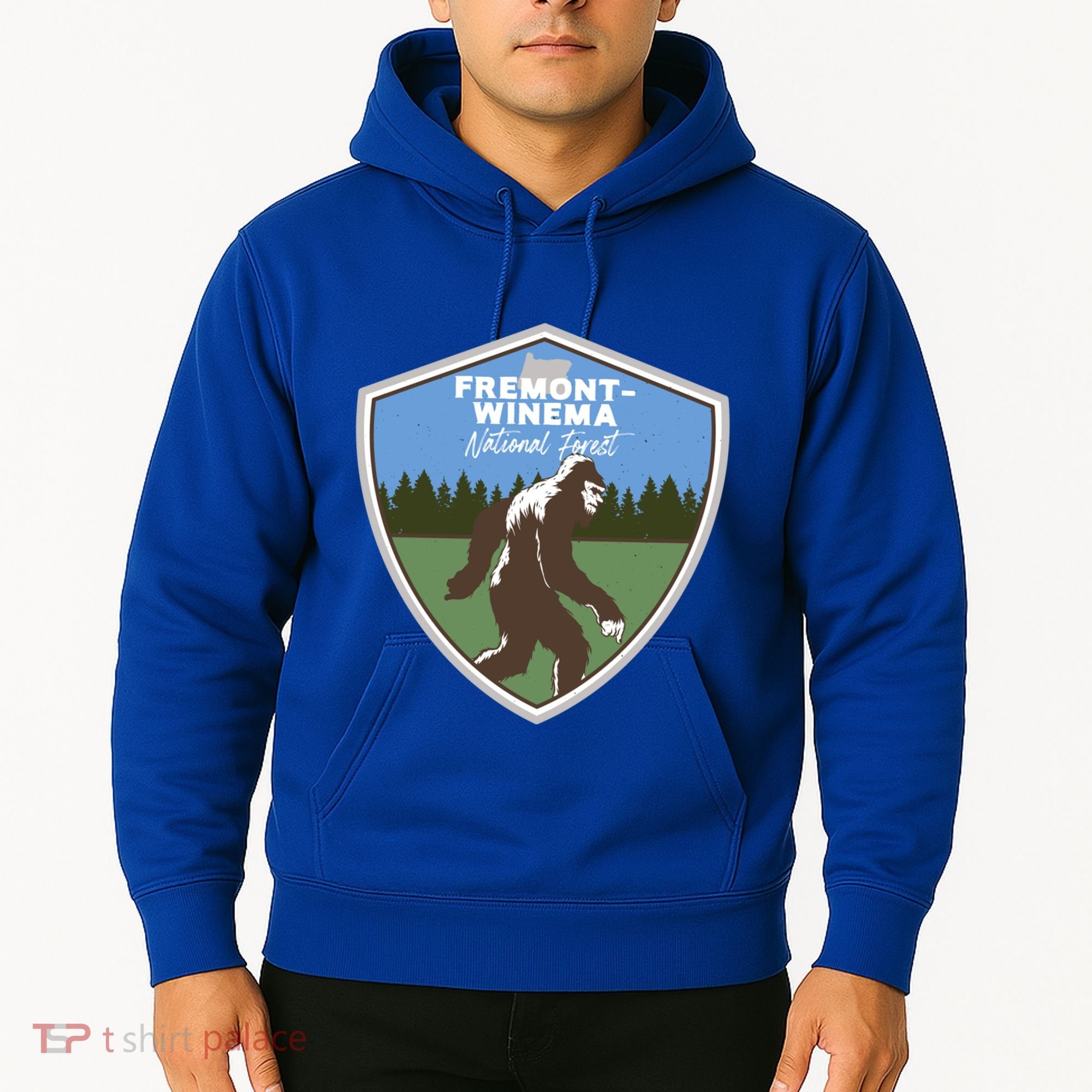 Bigfoot Sighting In Fremontwinema National Forest Oregon Gift Hoodie
