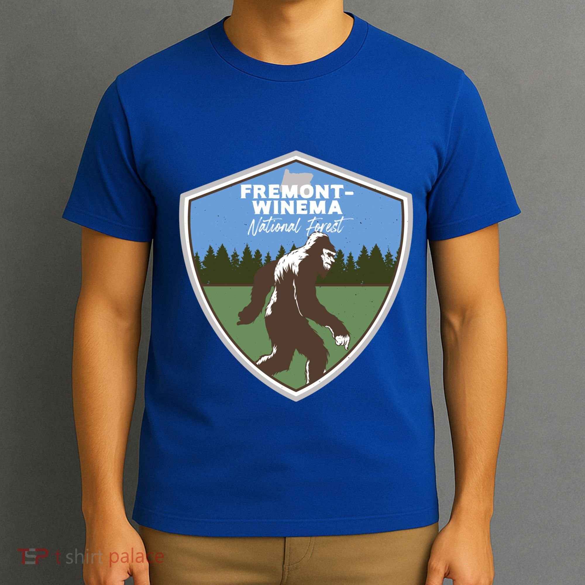 Bigfoot Sighting In Fremontwinema National Forest Oregon Gift T-Shirt