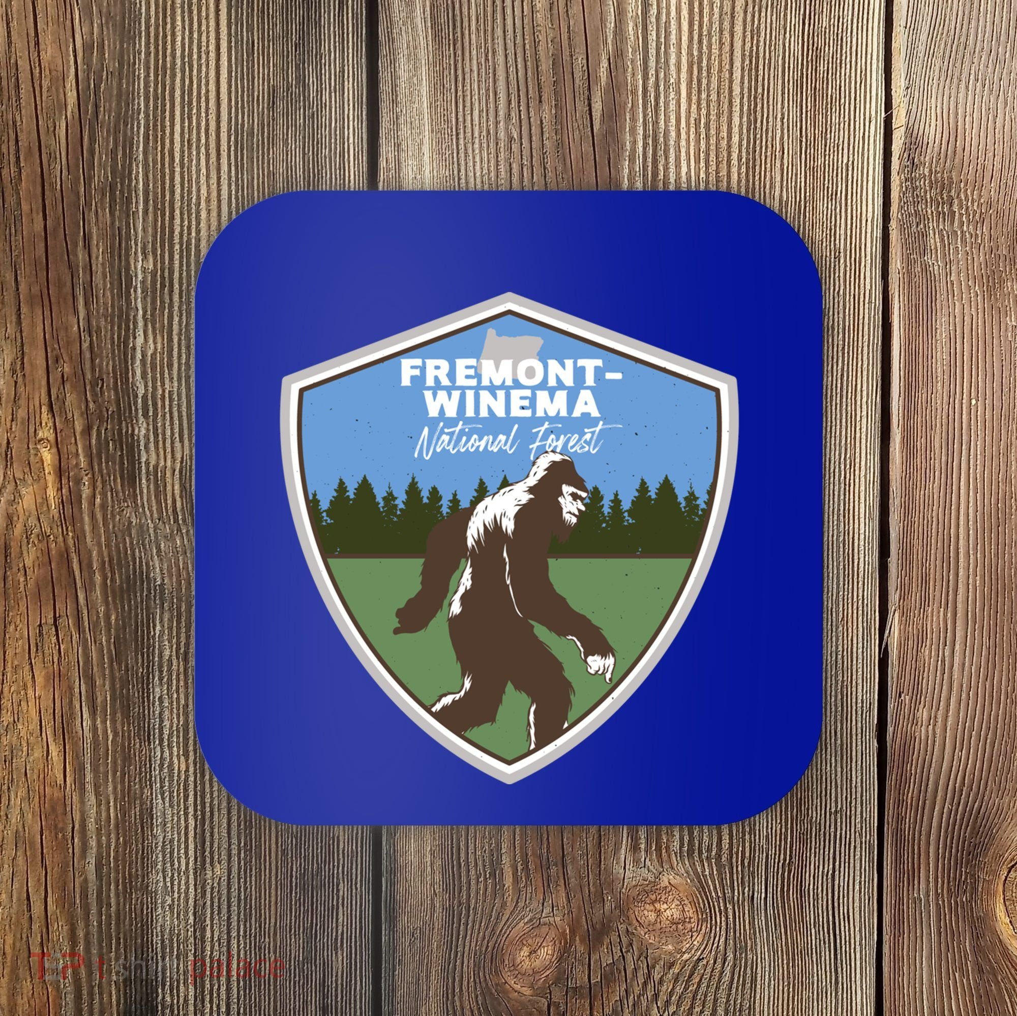 Bigfoot Sighting In Fremontwinema National Forest Oregon Gift Coaster