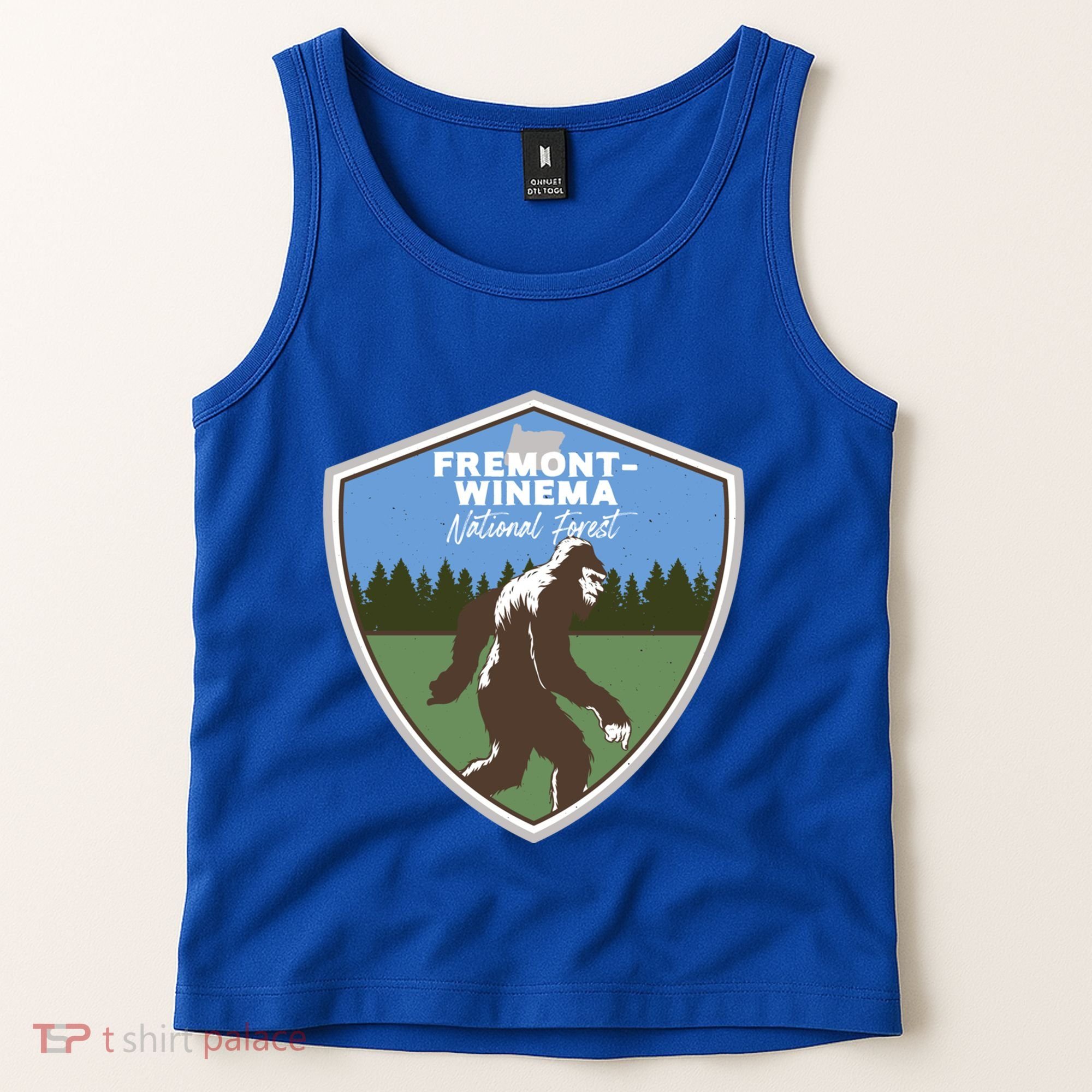 Bigfoot Sighting In Fremontwinema National Forest Oregon Gift Tank Top