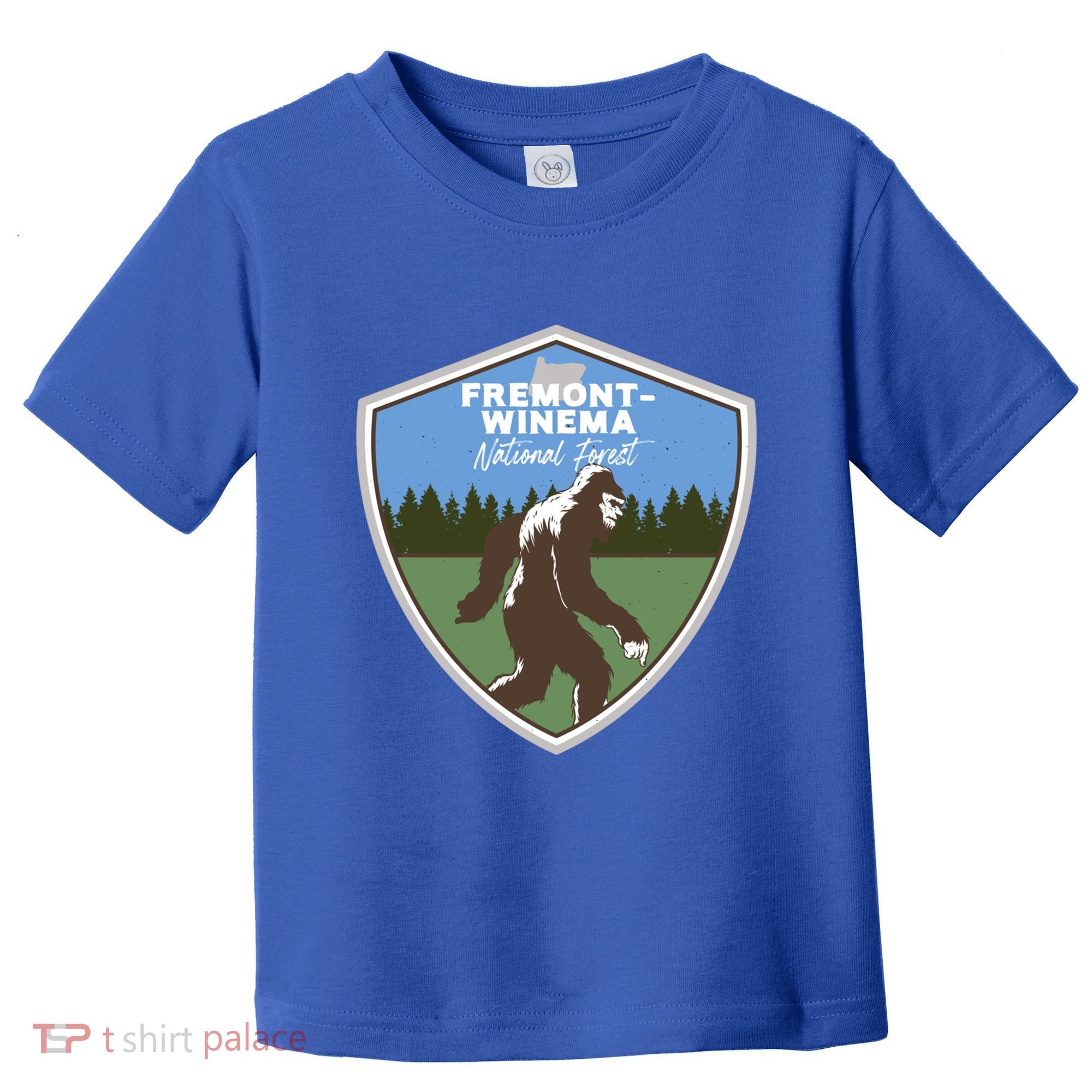 Bigfoot Sighting In Fremontwinema National Forest Oregon Gift Toddler T-Shirt