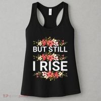 But Still I Rise Inspiration Quote Black Women Queen Women's Tank Top thumb 3