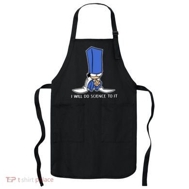 Biscuit Science I Will Do Science To It Apron
