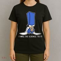 Biscuit Science I Will Do Science To It T-Shirt thumb 4