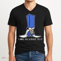 Biscuit Science I Will Do Science To It V-Neck T-Shirt thumb 2