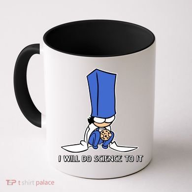 Biscuit Science I Will Do Science To It Coffee Mug
