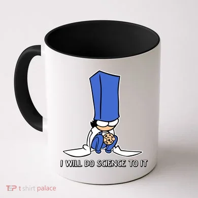 Biscuit Science I Will Do Science To It Coffee Mug