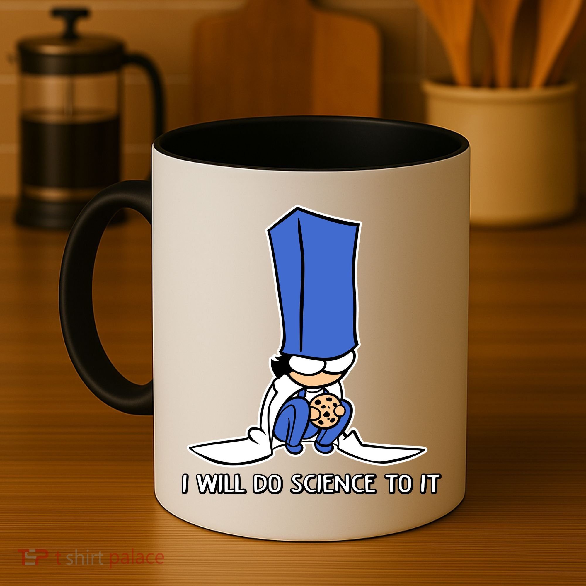 Biscuit Science I Will Do Science To It Coffee Mug