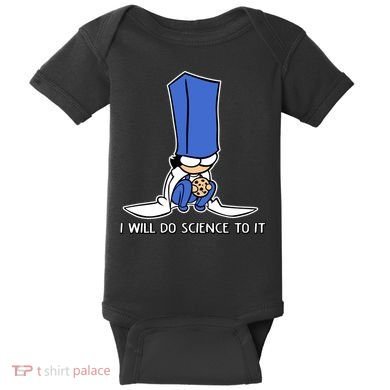 Biscuit Science I Will Do Science To It Baby Bodysuit