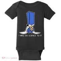 Biscuit Science I Will Do Science To It Baby Bodysuit thumb 0