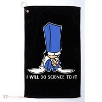 Biscuit Science I Will Do Science To It Golf Towel thumb 0