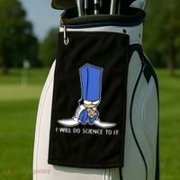 Biscuit Science I Will Do Science To It Golf Towel thumb 2