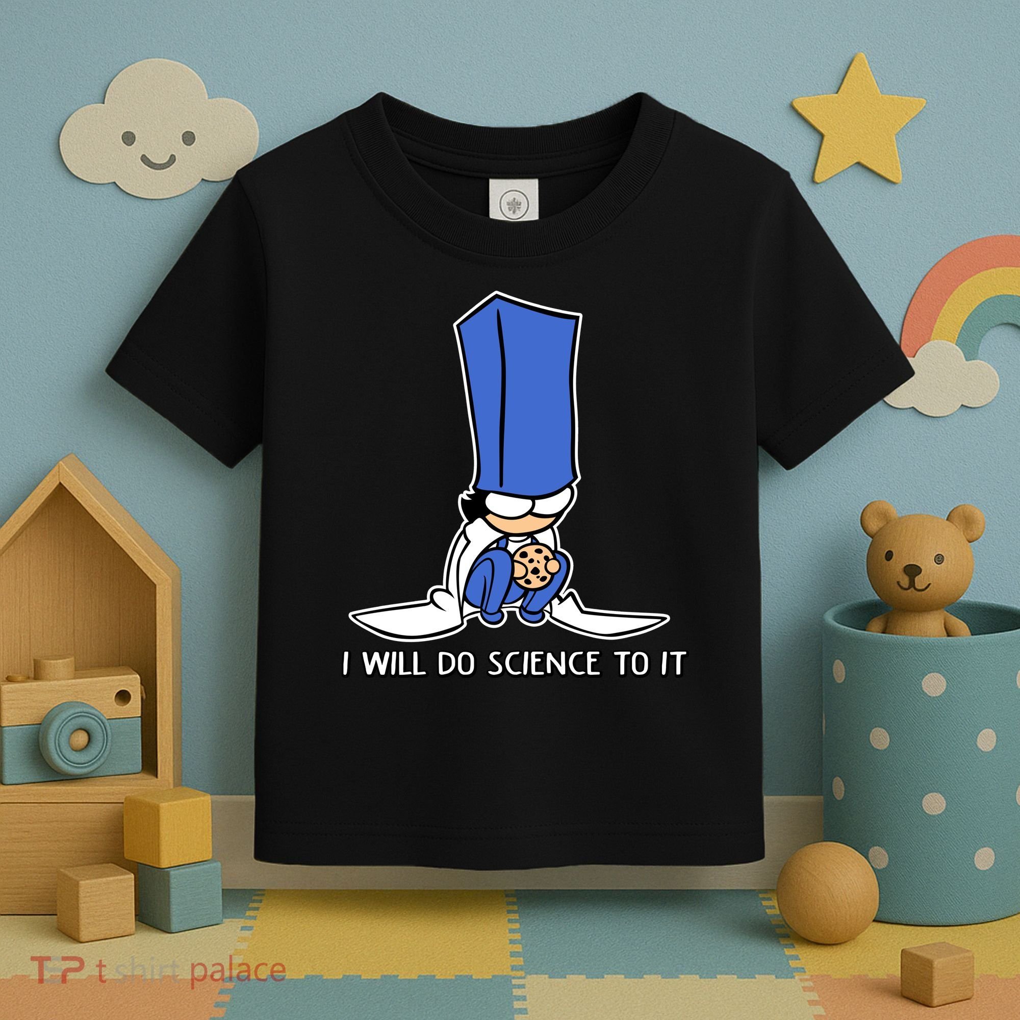 Biscuit Science I Will Do Science To It Toddler T-Shirt