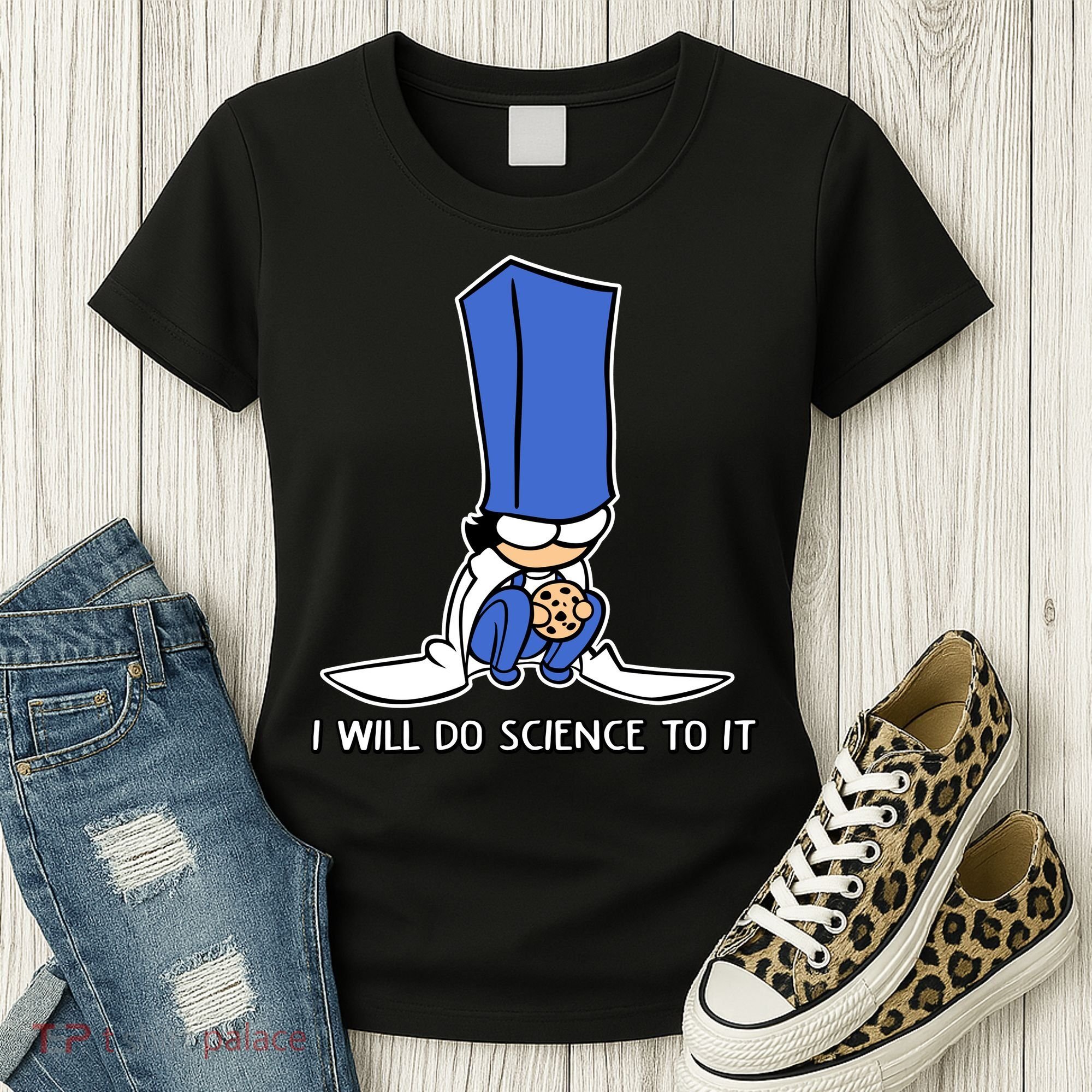 Biscuit Science I Will Do Science To It Women's T-Shirt