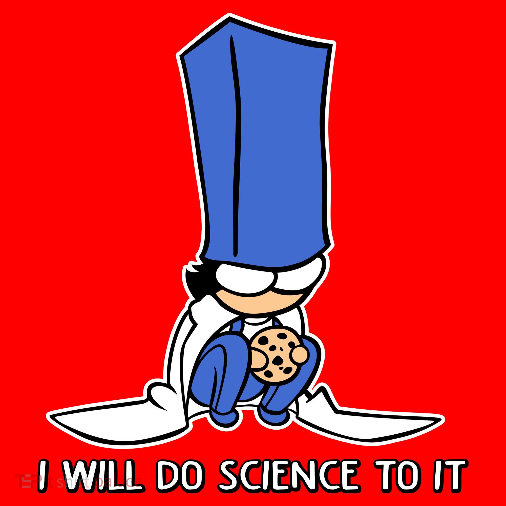 Biscuit Science I Will Do Science To It Santa Hat