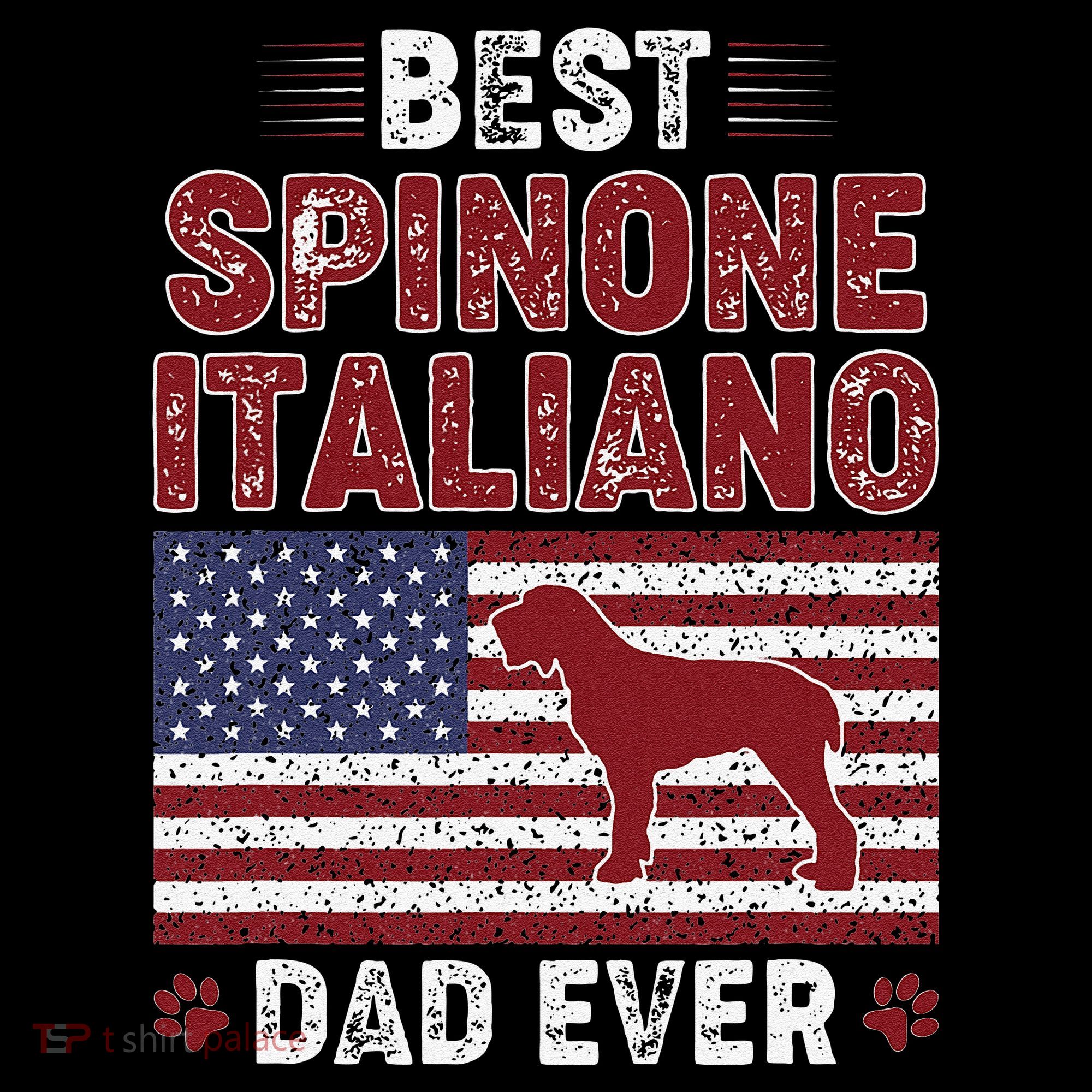 Best Spinone Italiano Dad Ever American Flag Dog Dad Coffee Mug