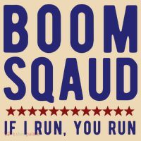 Boom Squad If I Run You Run Funny 4th Of July Tote Bag thumb 4