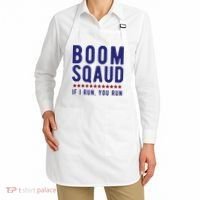 Boom Squad If I Run You Run Funny 4th Of July Apron thumb 2