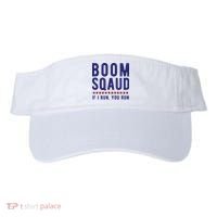 Boom Squad If I Run You Run Funny 4th Of July Visor thumb 0