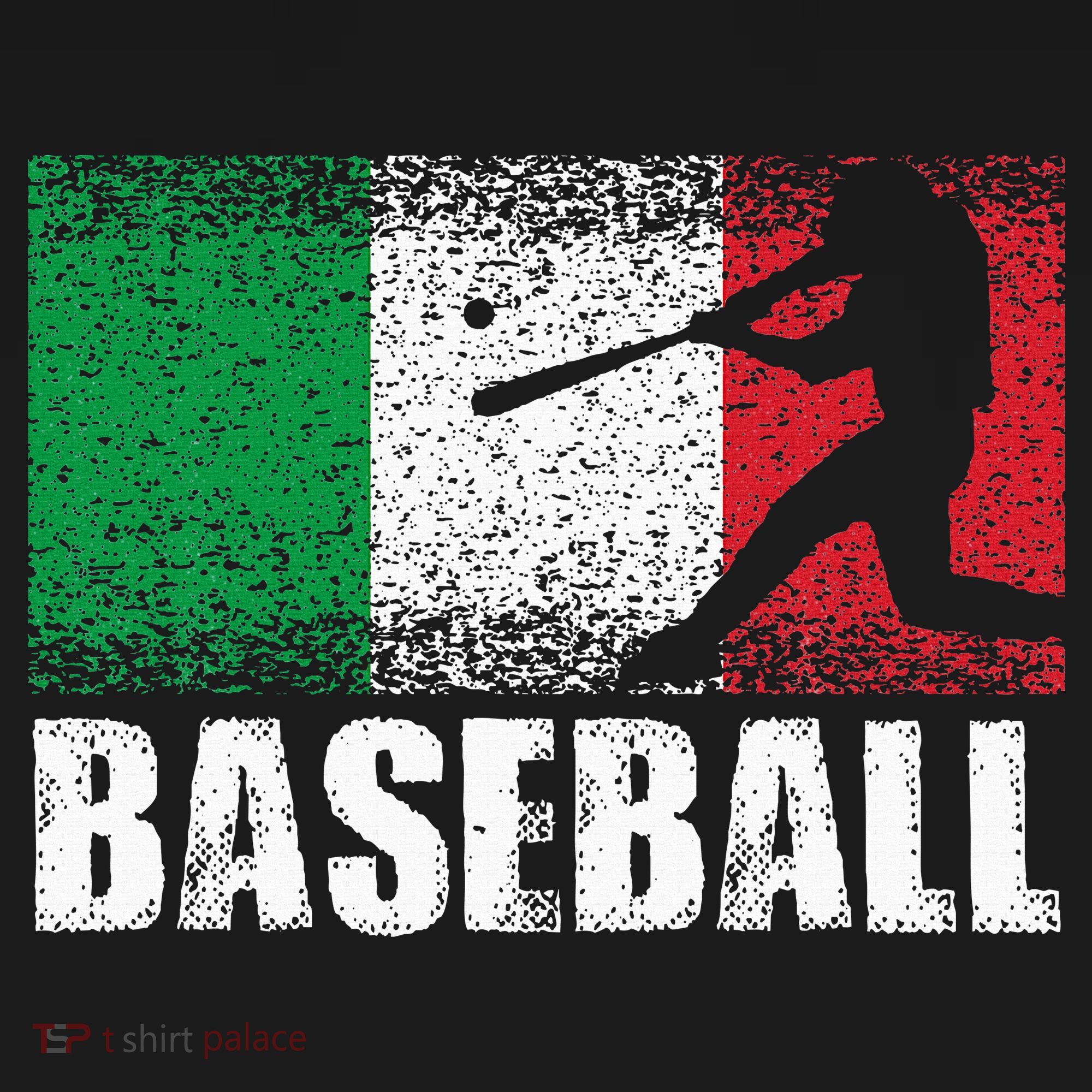Baseball Sports Italy Flag Italian Baseball Polo