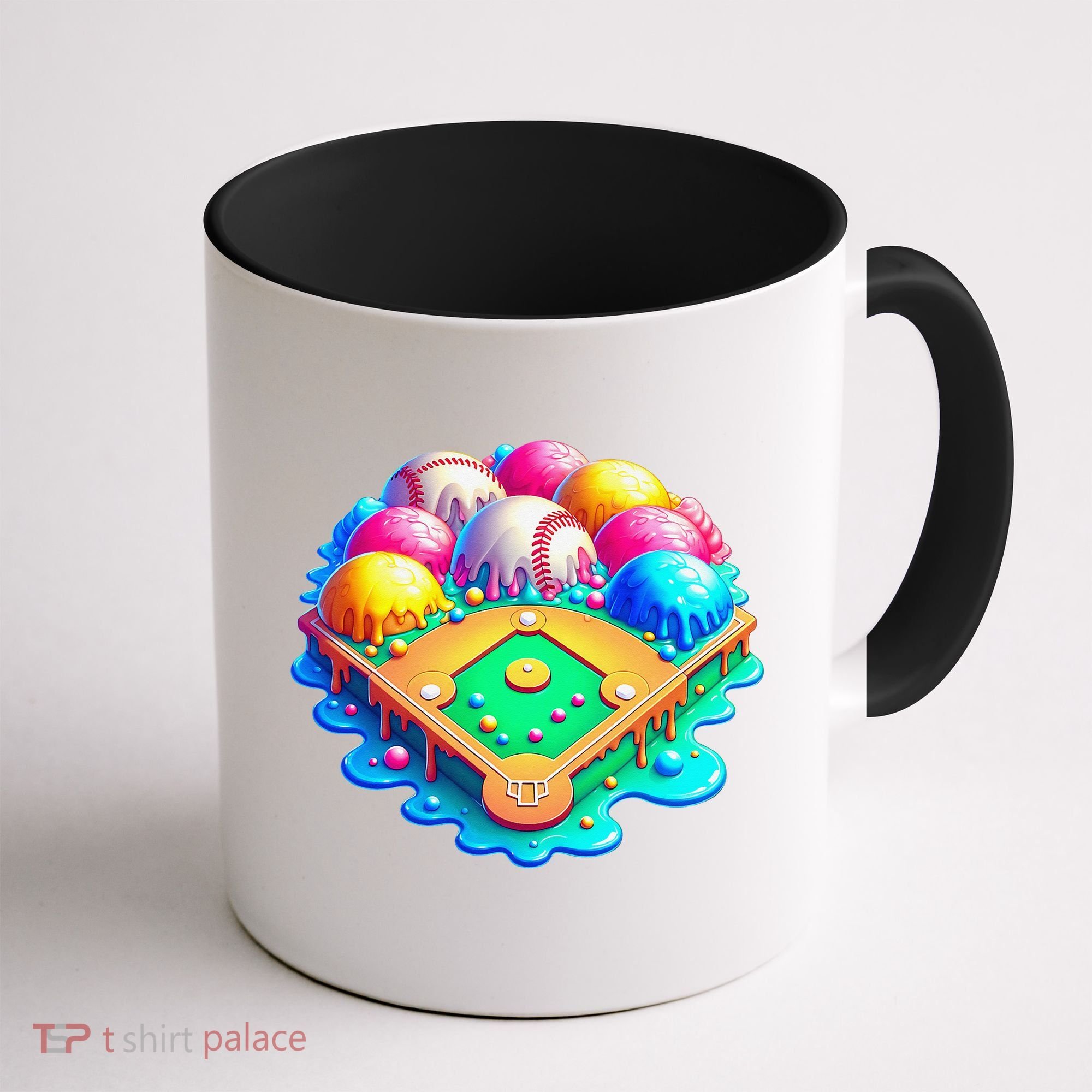 Baseball Stadiums Ice Cream Drip For Coffee Mug