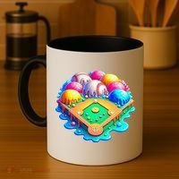 Baseball Stadiums Ice Cream Drip For Coffee Mug thumb 4