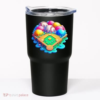 Baseball Stadiums Ice Cream Drip For Tumbler