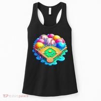 Baseball Stadiums Ice Cream Drip For Women's Tank Top thumb 0