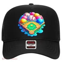 Baseball Stadiums Ice Cream Drip For Hat thumb 0