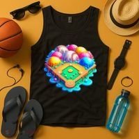Baseball Stadiums Ice Cream Drip For Tank Top thumb 4