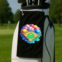 Baseball Stadiums Ice Cream Drip For Golf Towel thumb 2