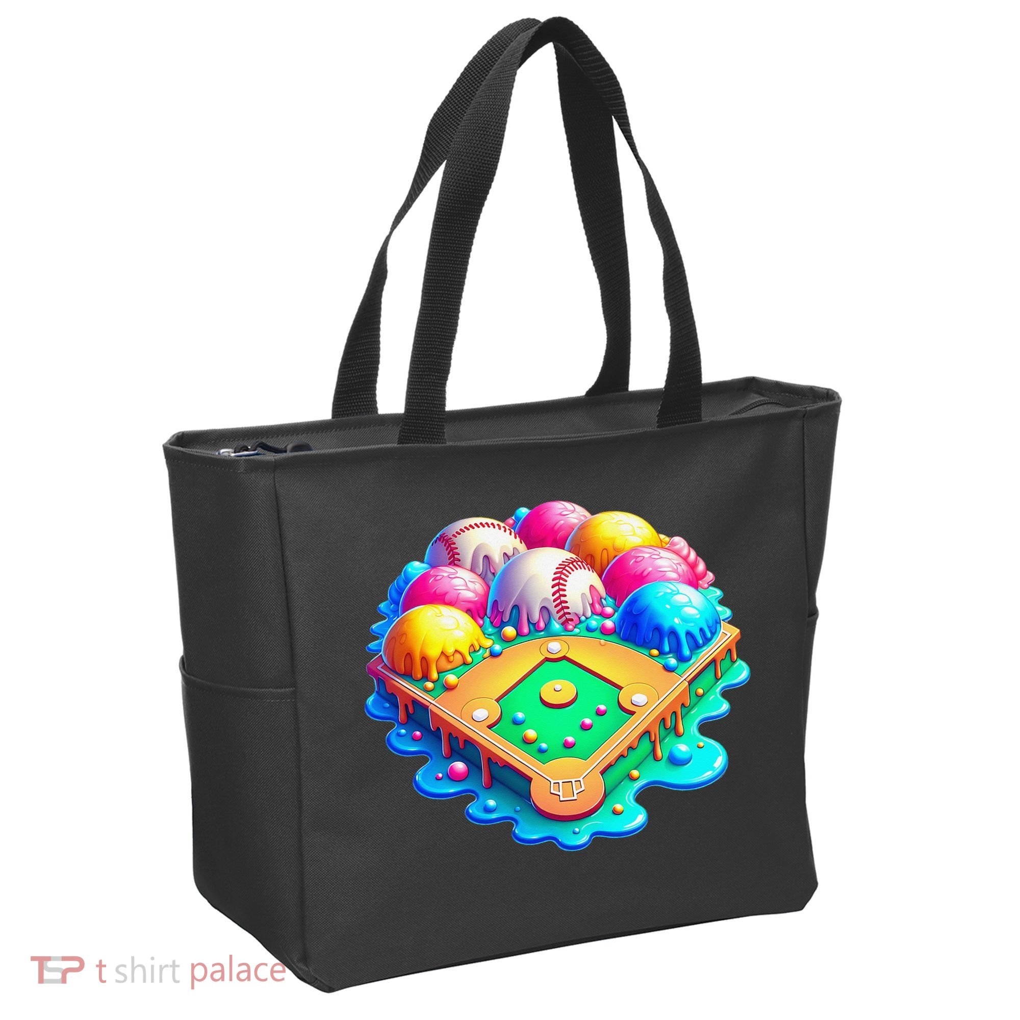 Baseball Stadiums Ice Cream Drip For Tote Bag