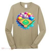 Baseball Stadiums Ice Cream Drip For Long Sleeve Shirt thumb 0