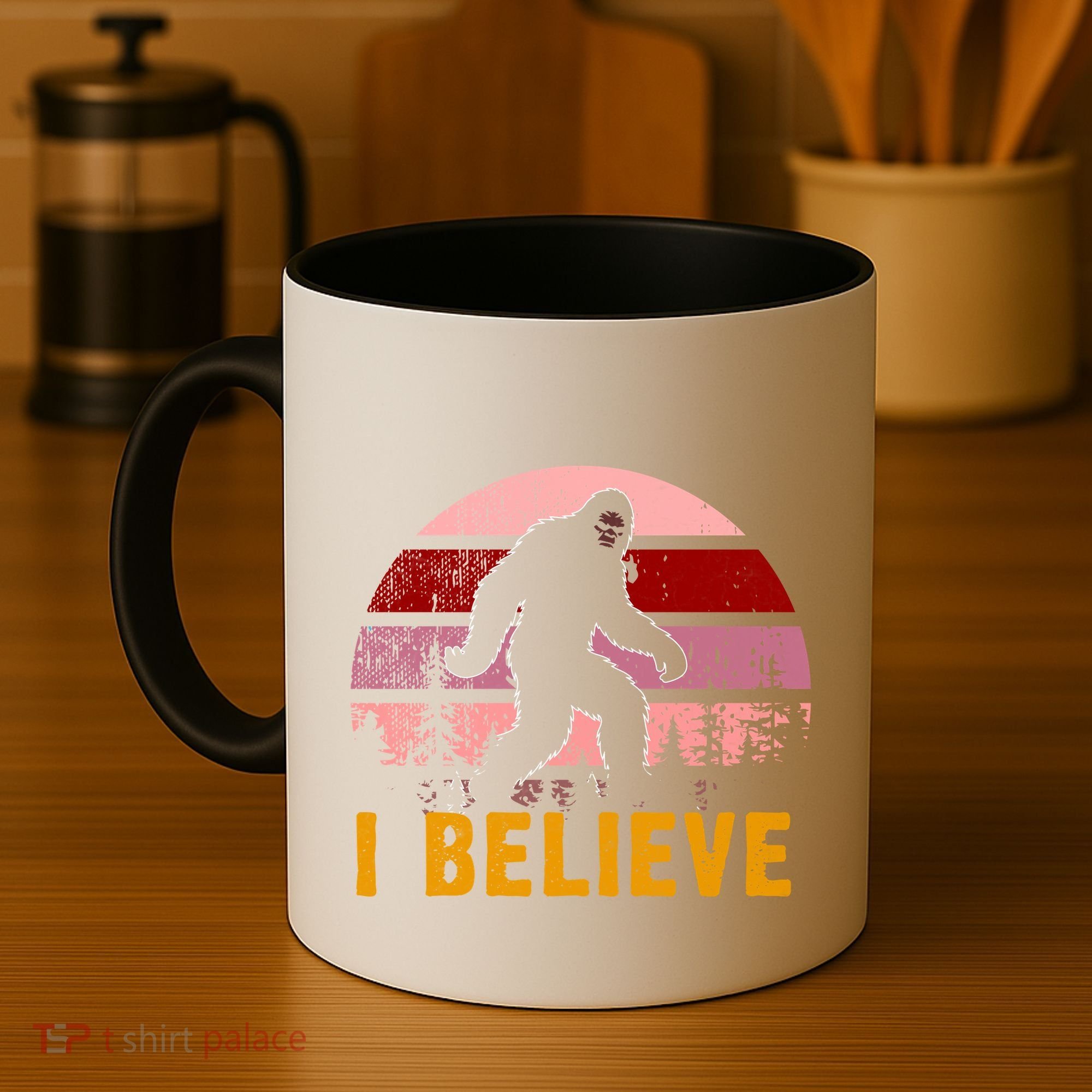 Bigfoot Squatch I Believe Bigfoot Coffee Mug