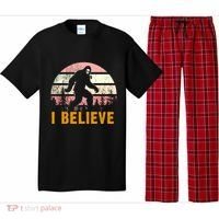 Bigfoot Squatch I Believe Bigfoot Pajama Set thumb 0