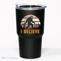 Bigfoot Squatch I Believe Bigfoot Tumbler thumb 0