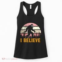 Bigfoot Squatch I Believe Bigfoot Women's Tank Top thumb 0