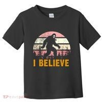 Bigfoot Squatch I Believe Bigfoot Toddler T-Shirt thumb 0